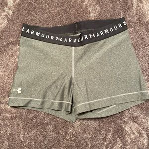 Under armour compression shorts.